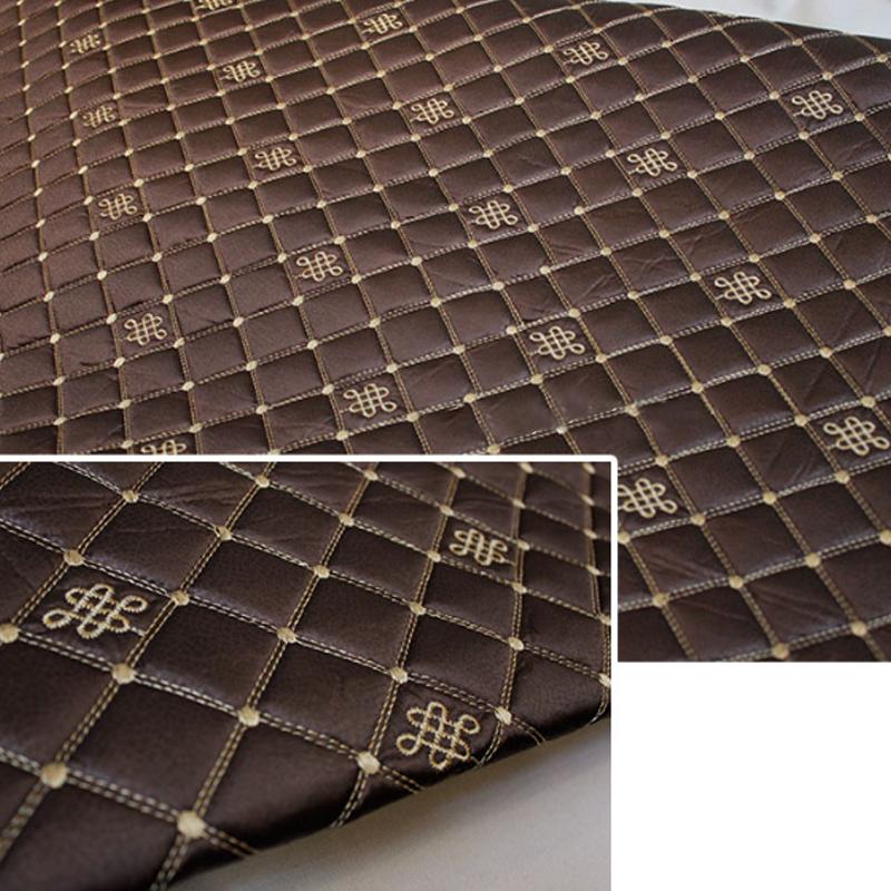 100*148 см плотная атласная ткань губка вышитый узор ткань для самостоятельного изготовления чехла для сиденья автомобиля обивочный материал для дивана