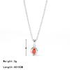 New Spring Versatile Fashion Design Irregular Necklace Temperament Glamorous Diamond Necklaces Elegant Stainless Steel Jewelry