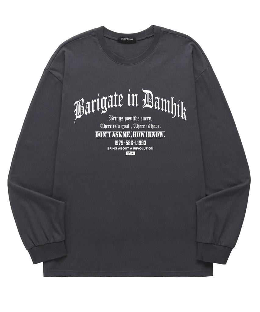 Baligeiteu L1993 с длинным рукавом (Bls032) Древесный уголь