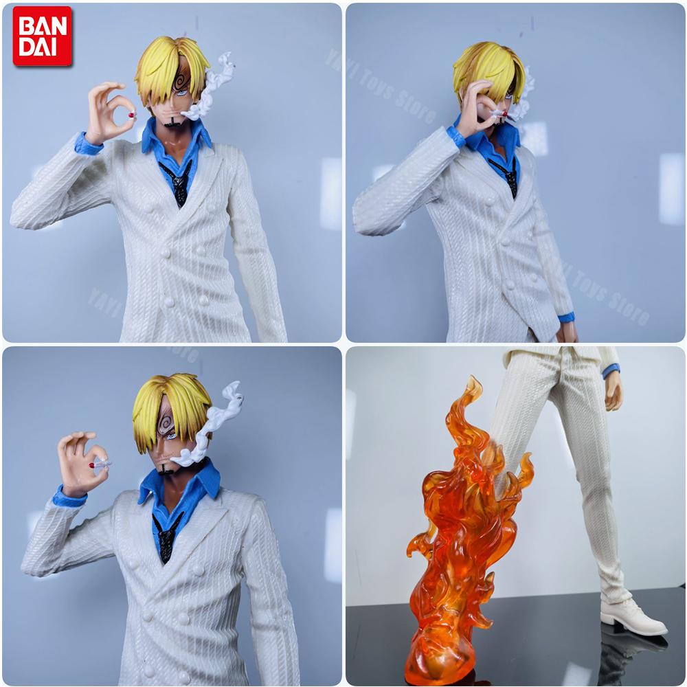 32 см Аниме Фигурка One Piece Санджи Фигурка Действия Винсмок Санджи Figma ПВХ Модель Игрушка Коллекция Сувениры Игрушки Для Ребенка День Рождения