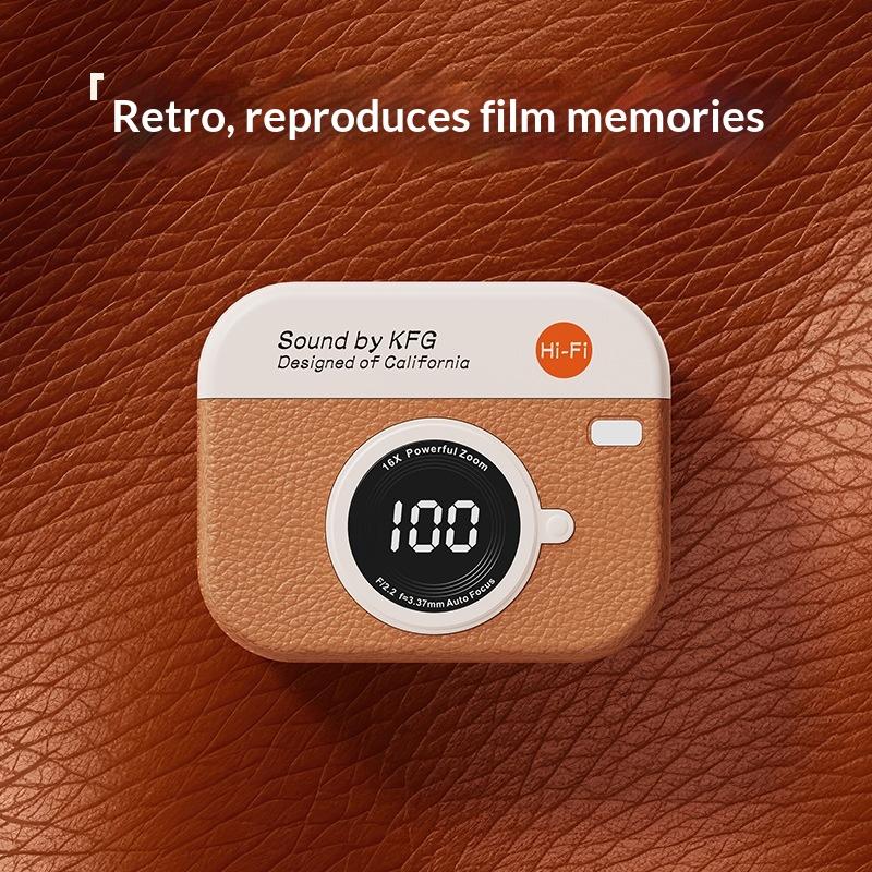Xiaomi Arrival Clip-On Wireless Bluetooth Earphones Cartoon Style Headphones with Digital Display Stereo Sound Portable Built-In Mic