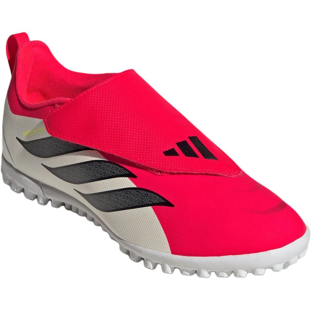 adidas Predator Club Vel Tf Удобная посадка Низкие Футбольные Бутсы Детские Футбольные Бутсы Черный KI8866