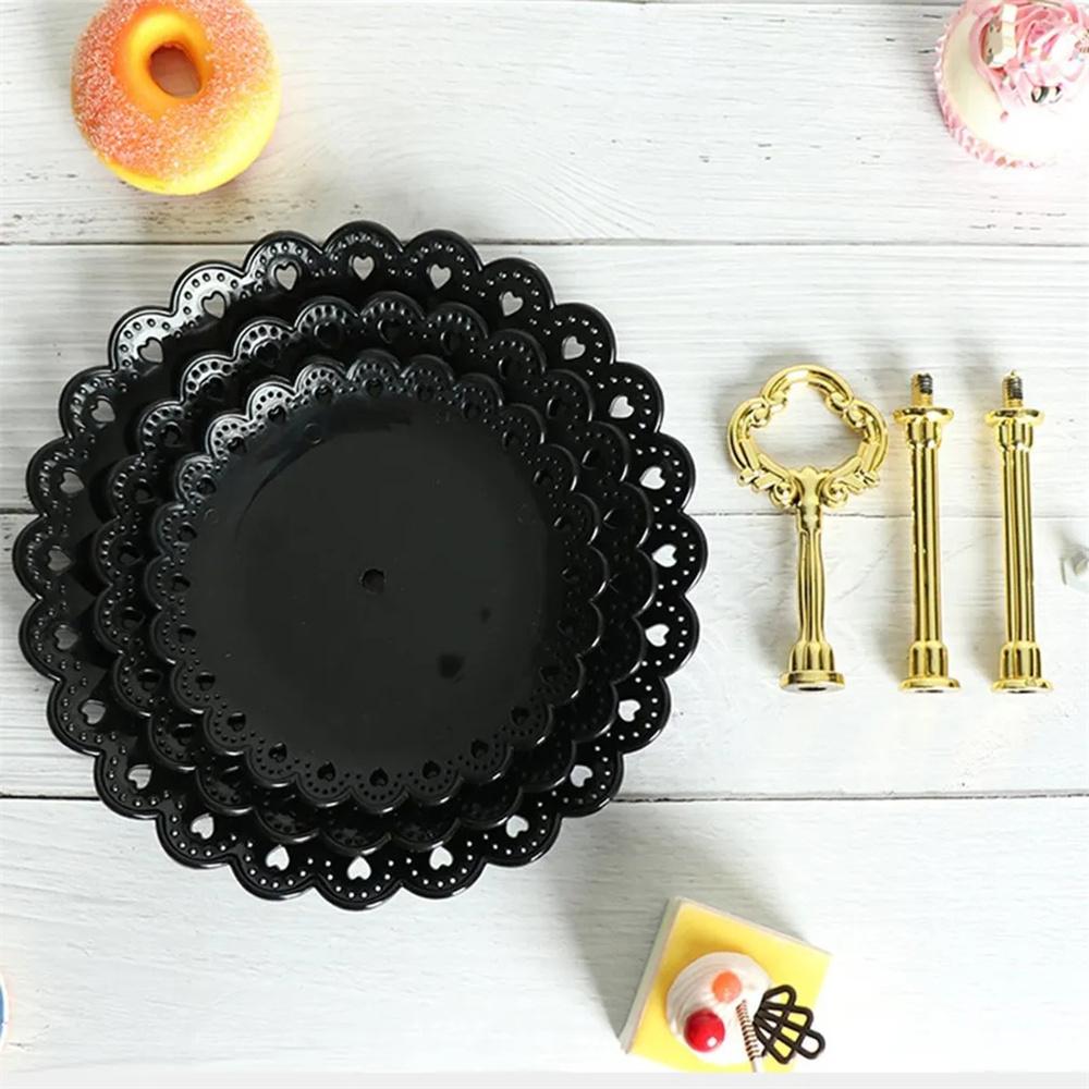 3-х уровневая подставка для кексов, держатель для фруктовых тарелок, десертов, закусок, конфет, фуршетная стойка, башня для свадебного торта, поднос для десертов