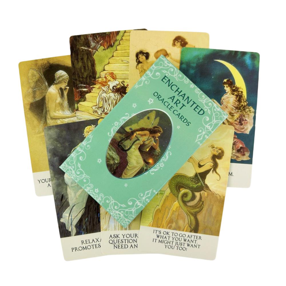 Дух животных Оракул Карты Гадания Колода Английское Видение Издание Таро Доска Игра Игра Для Вечеринки