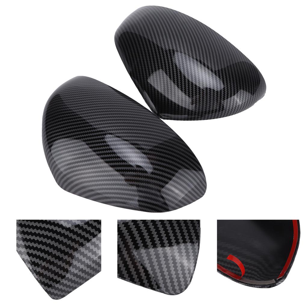 Pair Rearview Mirror Stick On Protective Housing Replacement for Smart FortwoCelsiusForfour 453 2015‑2021