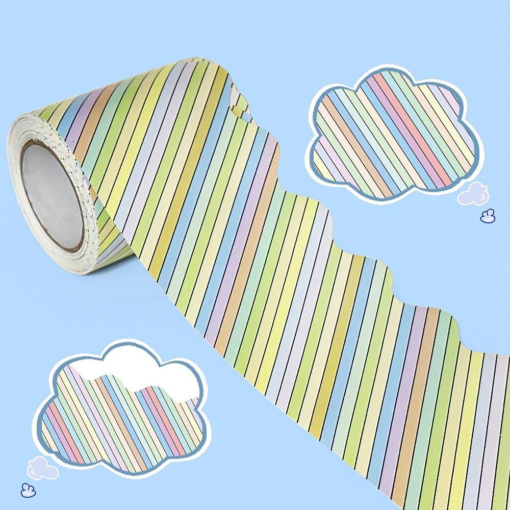 Handmade Crafts Decorative Stickers Paper Bulletin Board Border Creative Border Paper