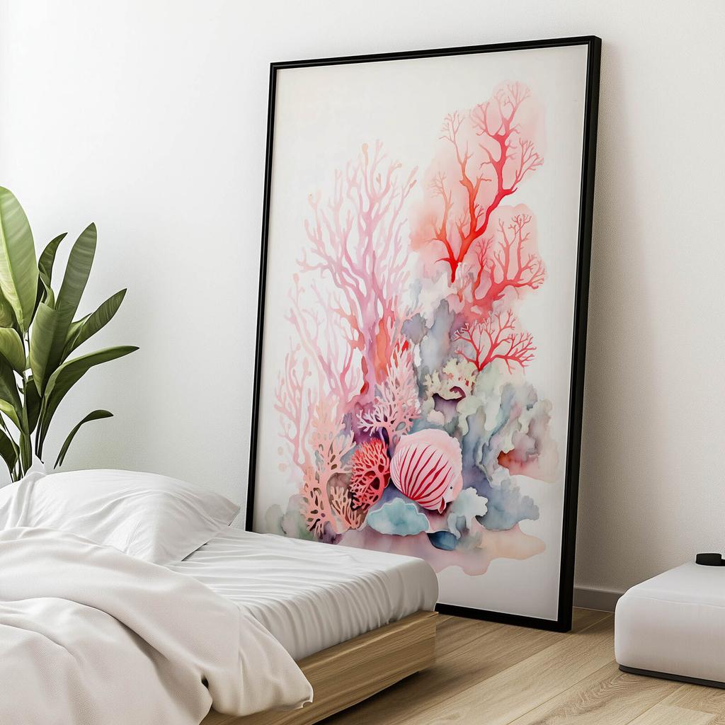 Barwne Opowieści Z Podwodnego Świata Barwne Opowieści Z Podwodnego Świata, 70X100 Cm, Bez Ramy, Papier Matowy 230 Gsm