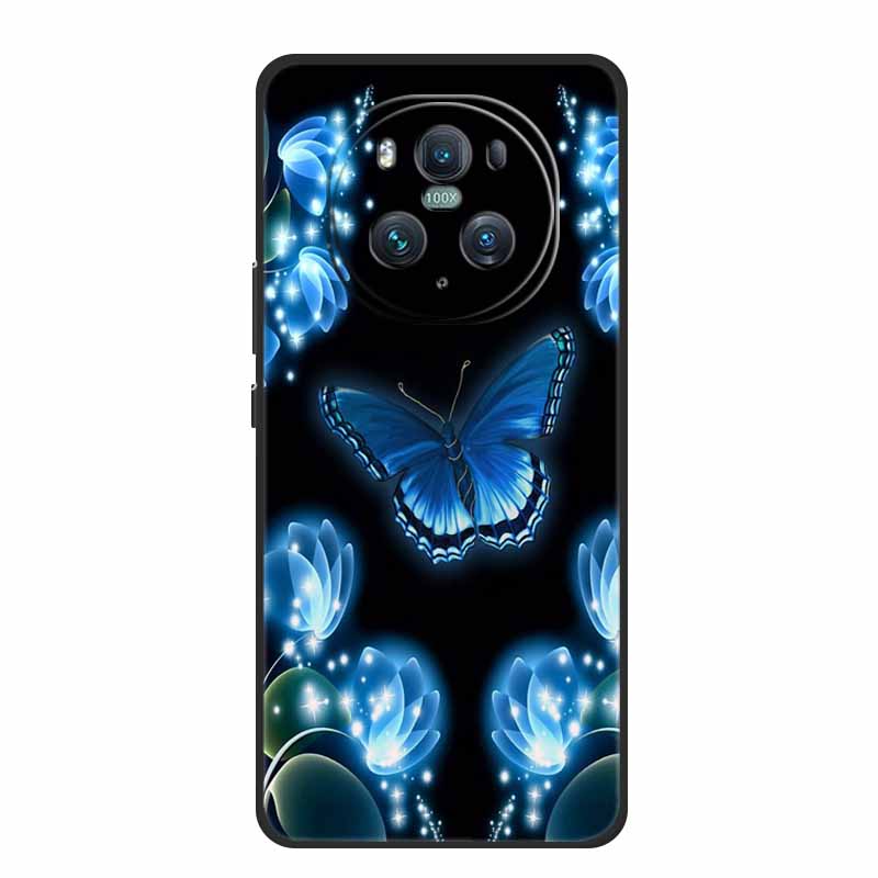 Чехол для Honor Magic6 Pro Животные ТПУ Силикон Мягкие Чехлы для Телефона Задняя Крышка для Huawei Honor Magic 6 Pro Волк Ударопрочный funda
