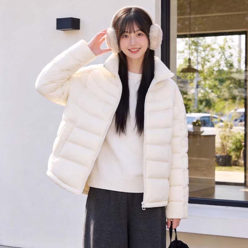 Корейская стеганая пуховая куртка SPAO