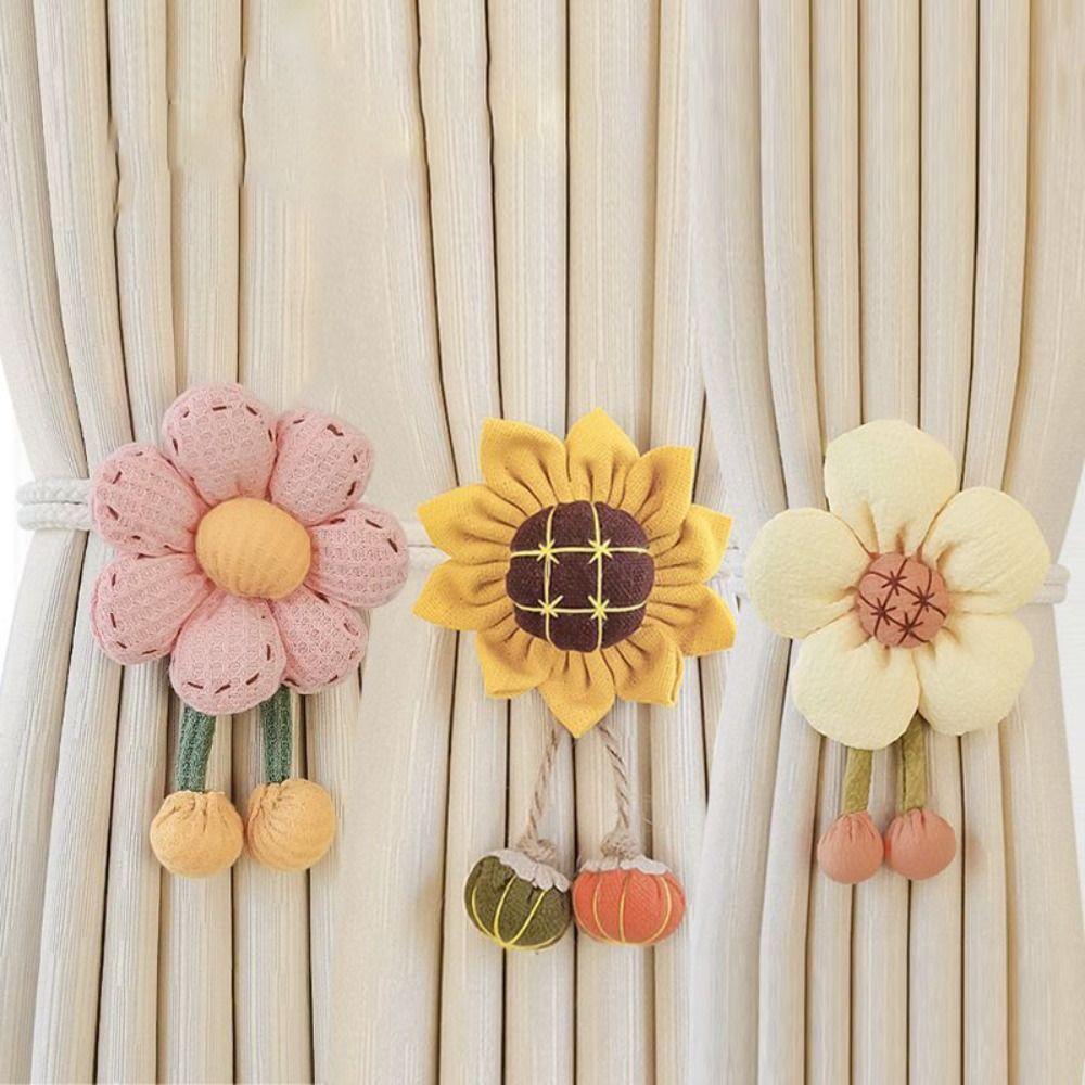 Elastic Band Curtain Buckle Adjustable Curtain Rope  Kids Room Home Decor