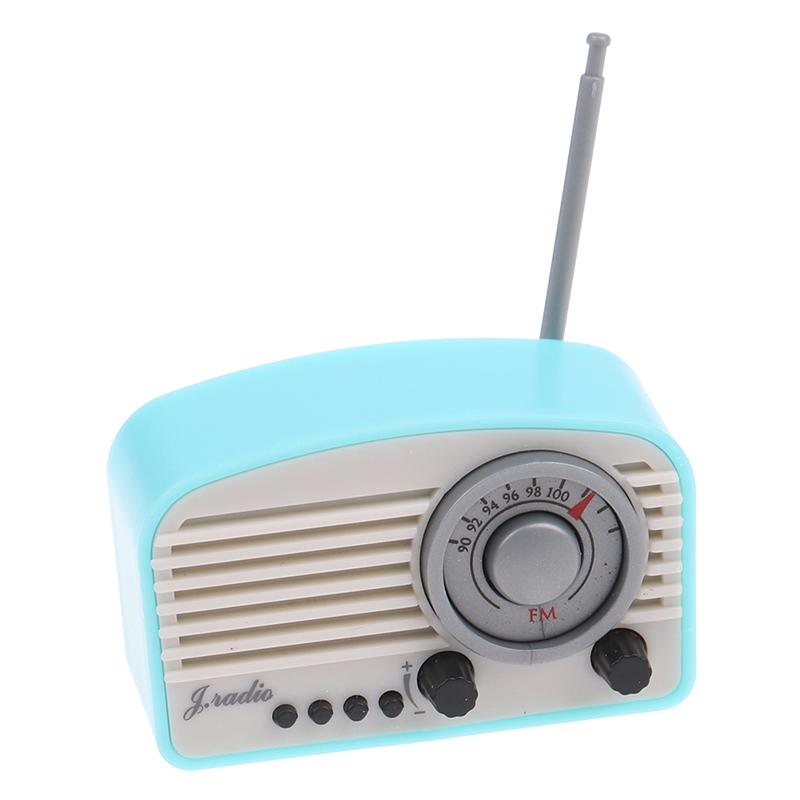 1шт 1:12 кукольных домиков миниатюрная имитация мини-радио модель аксессуары для самостоятельного изготовления игрушки