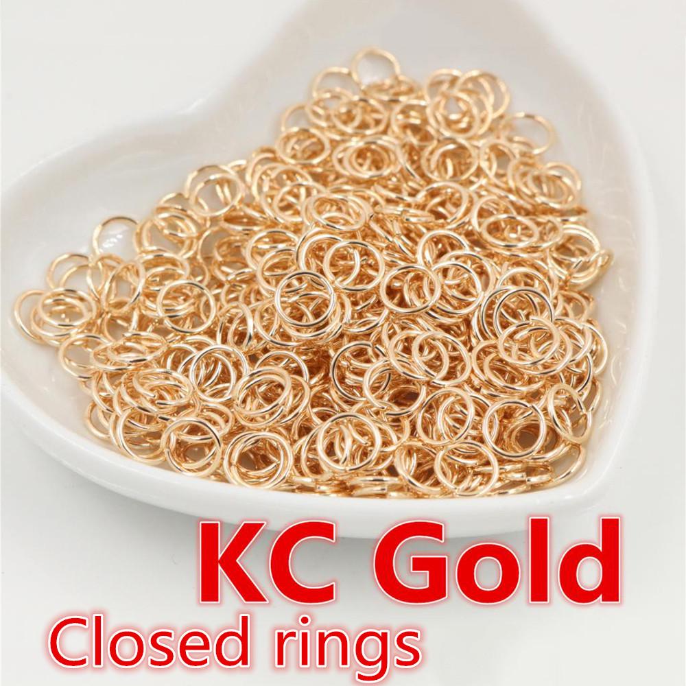 200 шт. гальванизированных железных соединительных колец (3-10mm) для изготовления ювелирных изделий своими руками