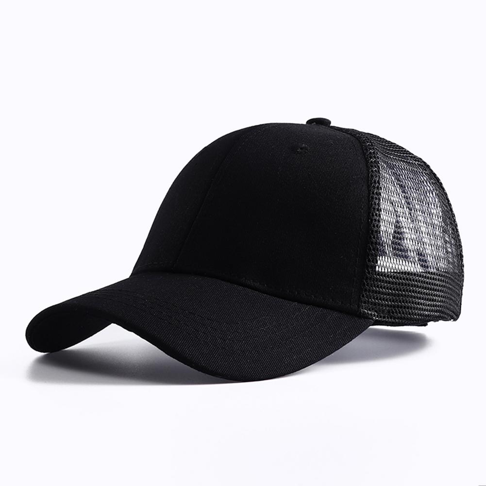 Новая летняя сетчатая кепка-тракер с камуфляжным рисунком, кепка-snapback, женская шляпа, стильная небрежная прическа пучок, хвост, бейсболки для женщин
