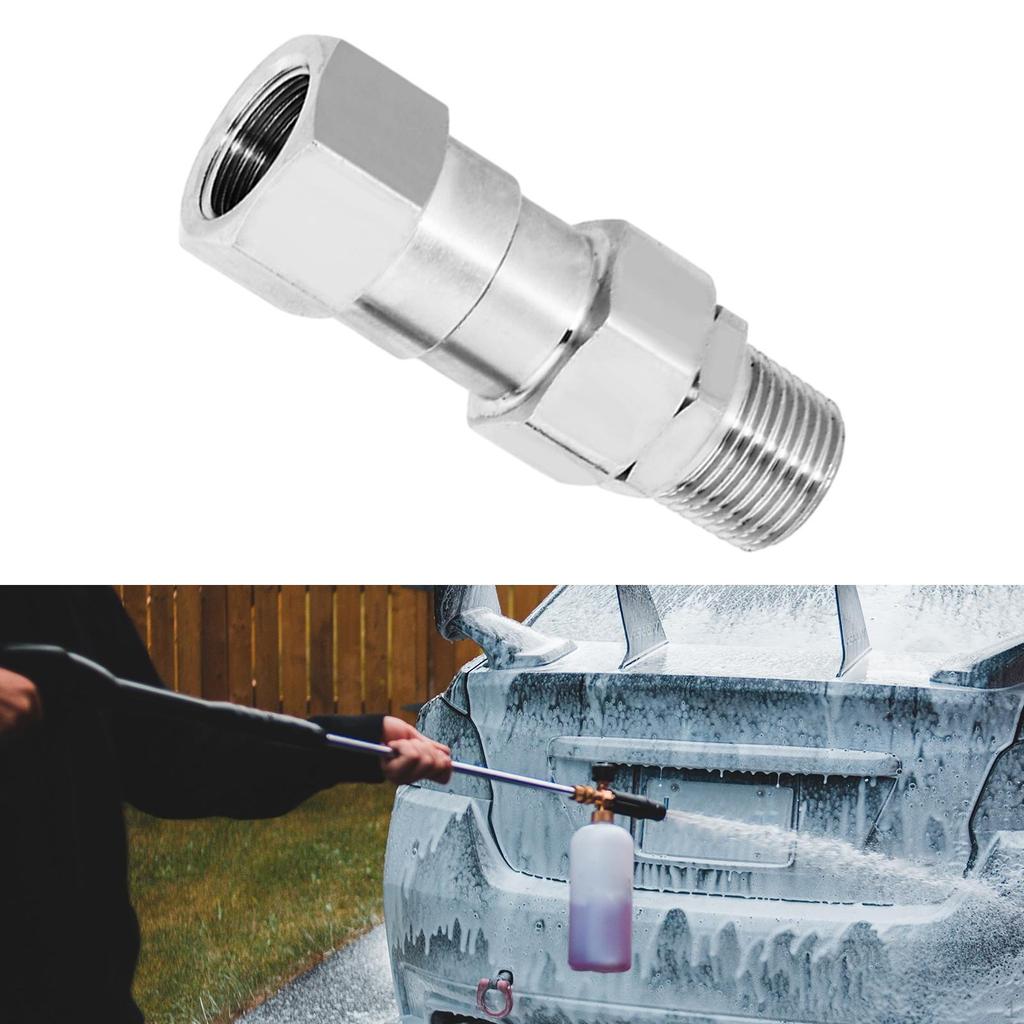 Pressure Washer Adapter High Car Washing Joint Garden Hose Rustproof Mozzles Pipe