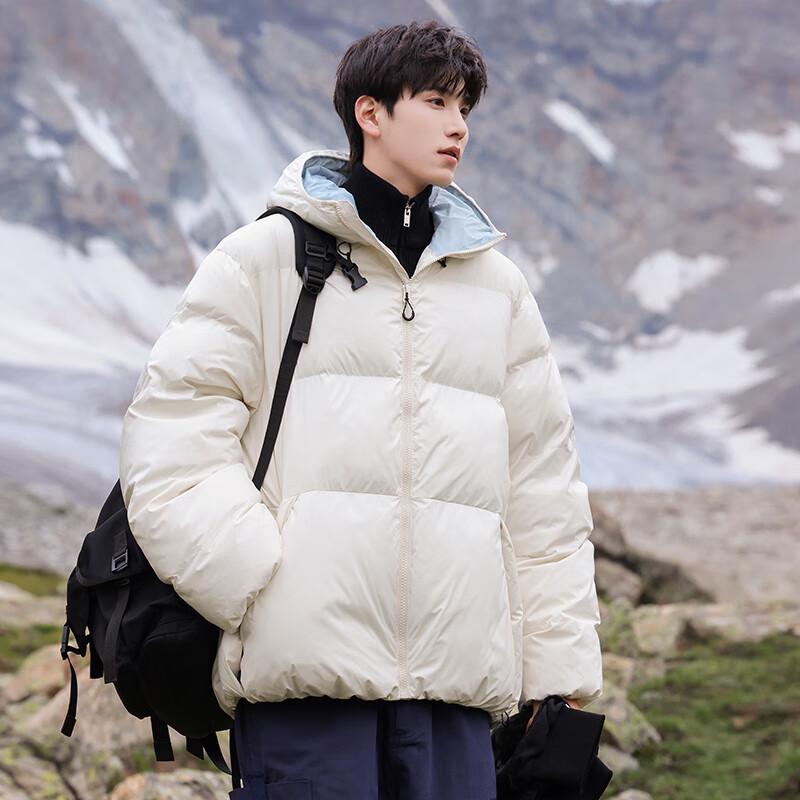 Wassup Sohot Мужская зимняя куртка-пуховик с капюшоном