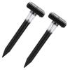 Mole Repellent Ultrasonic Solar Powered 2pcs Safe Portable Durable Vole Repeller For Garden