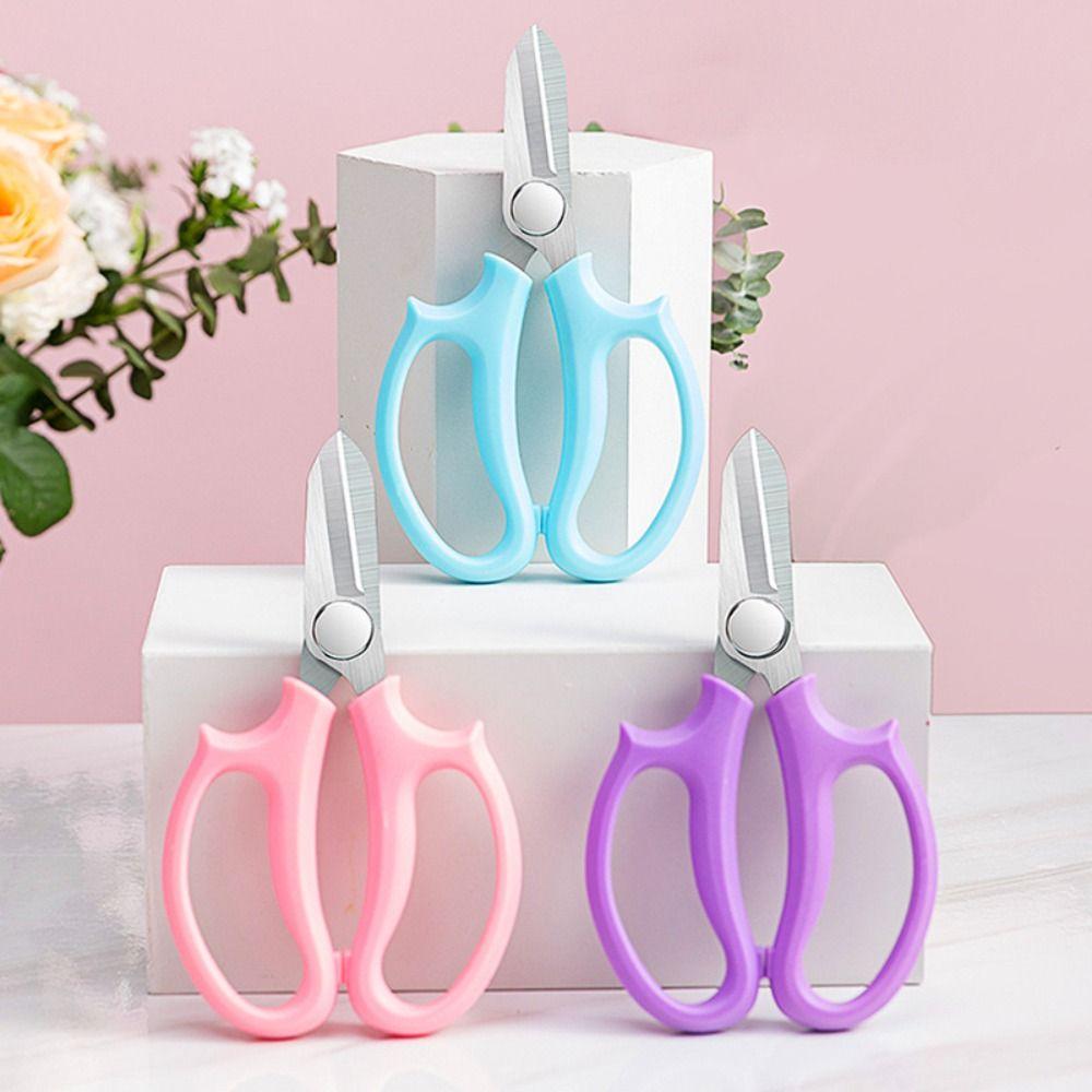 Pink Garden Pruning Shears Blue Garden Scissors Fishing Tool Floral Scissors Garden Pruners