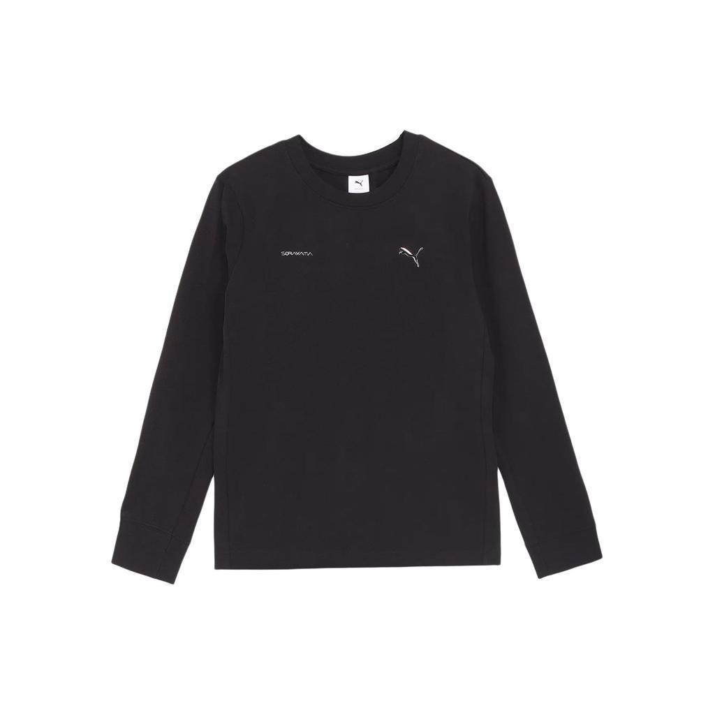 Puma Футболка с круглым вырезом и длинным рукавом с принтом дракона X Kōyama Moto Collaboration SS24, цвет черный 626535-01