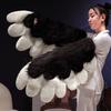 Stage Performance Girl Plush Animal Wings Role Play Cosplay Props  for Halloween Party