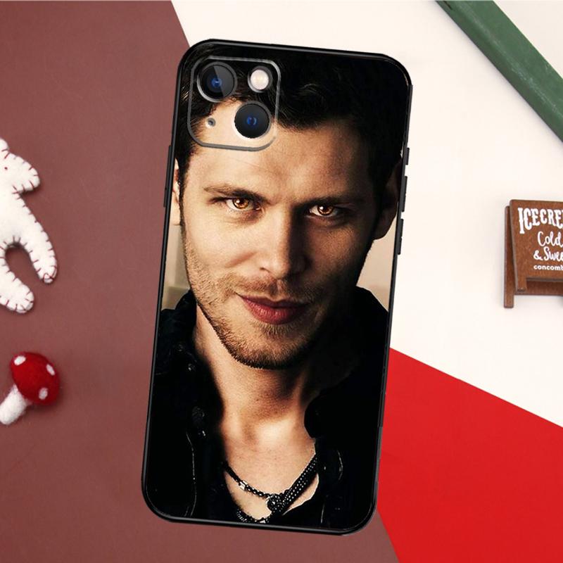 Кейс Клаус Майклсон Дневники Вампира Для iPhone 16 15 14 13 12 Mini 11 Pro Max X XR XS 7 8 Plus Мягкий Бампер Чехол