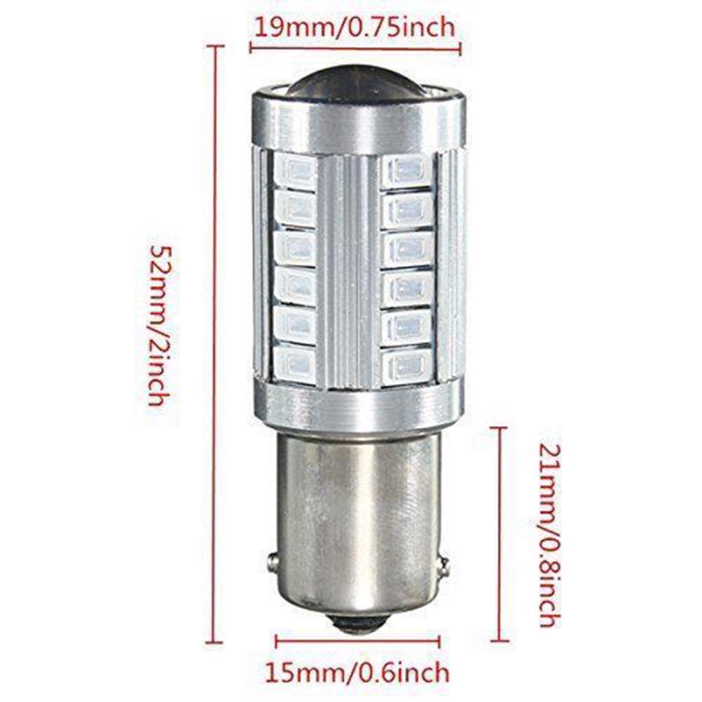 4шт 33SMD 21W светодиодные лампы указателей поворота