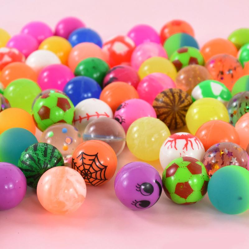 10/20 шт., прыгающие мячи, игрушки, детские сувениры на день рождения, подарок для гостей, прыгающий резиновый мяч, пиньята, наполнители для мешков с подарками, угощение, награда