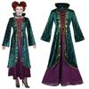 Witch Cosplay Costume Womens Medieval Queen Fancy Dress Cosplay Full Set Outfits Halloween