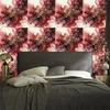 Ink Red, Burgundy and Coral Wallpaper for Living Room and Bedroom 50x1000