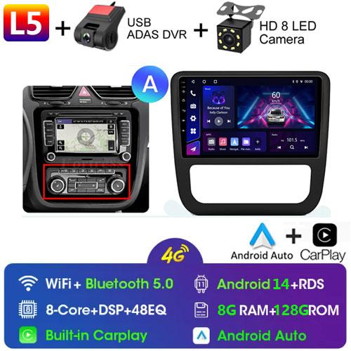 Fortress AI Voice Wireless CarPlay Android Auto Radio для Volkswagen Scirocco 2008-2013 4G Car Multimedia GPS 2din autoradio