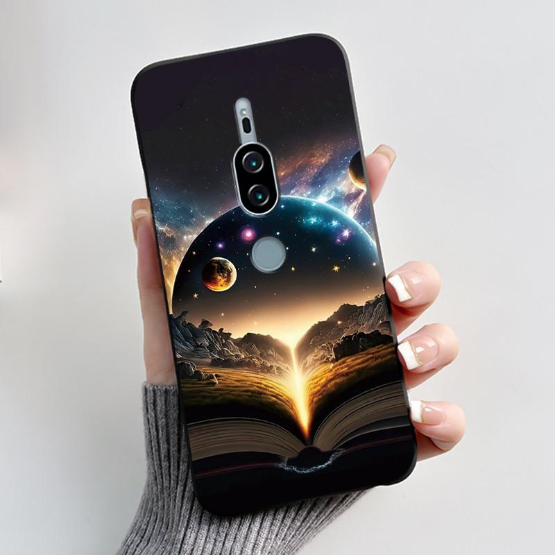 Для Sony Xperia XZ2 Premium SO-04K SOV38 XZ2Premium Чехол Роскошный Милый Крутой Мальчики Девочки Черный Мягкий Силикон Задняя Крышка TPU Корпус