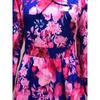 Women's Summer Holiday One Neck Swing Printed Dresses