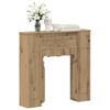Fireplace Surround Artisan Oak 93 x 20 x 89 cm Wood Material