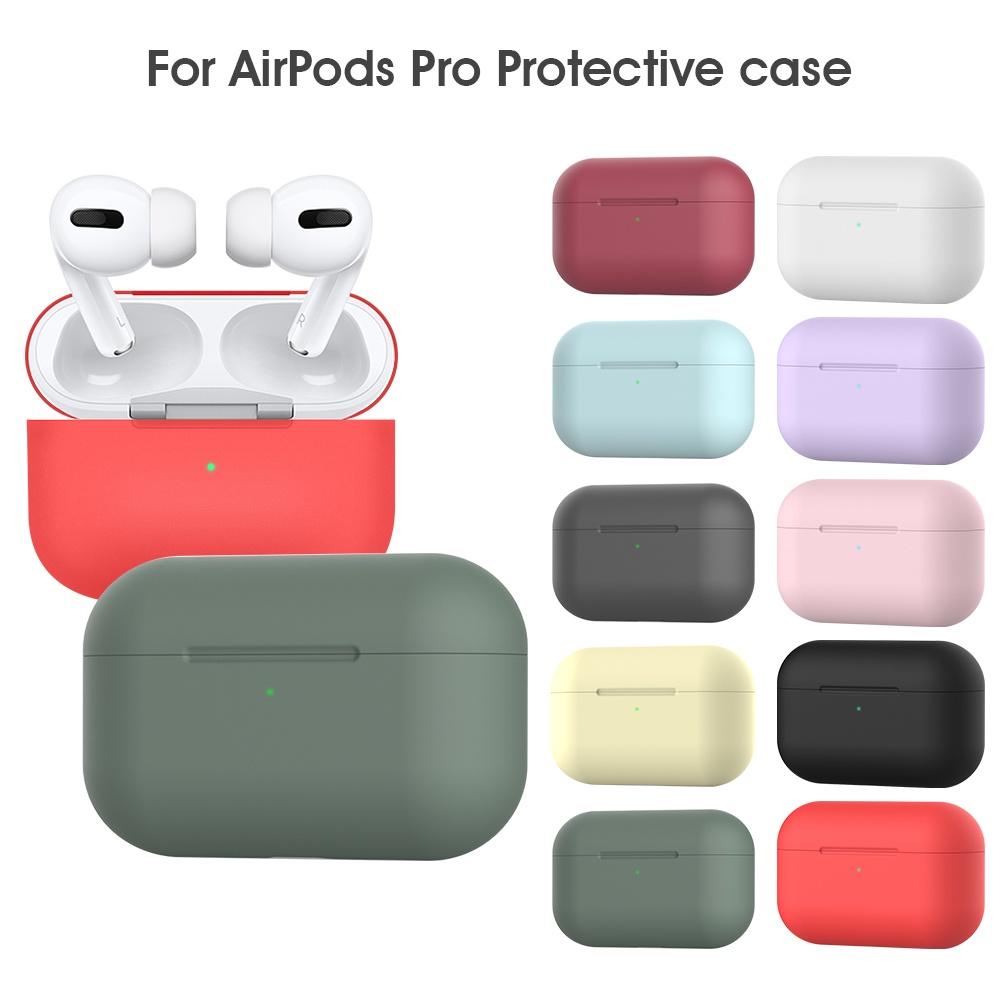Чехол для наушников Airpods Pro с защитой от падения, силиконовый чехол для наушников Airpods Pro с защитой от отпечатков пальцев, Bluetooth