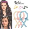 Безопасная щипцы для завивки волос, повязка на голову без нагрева, шелковые кудри, лента, бигуди, мягкая повязка на голову для сна, ленивые бигуди, инструменты для укладки волос