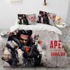 A-Apex Legends Game Gamer Cartoon Comforter Постельный комплект, пододеяльник, постельный комплект, пододеяльник, наволочка, комплект постельного белья размера «king-size»