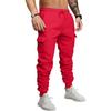 Мужские спортивные брюки, брюки для бега, рабочие брюки с карманами для улицы, повседневные брюки