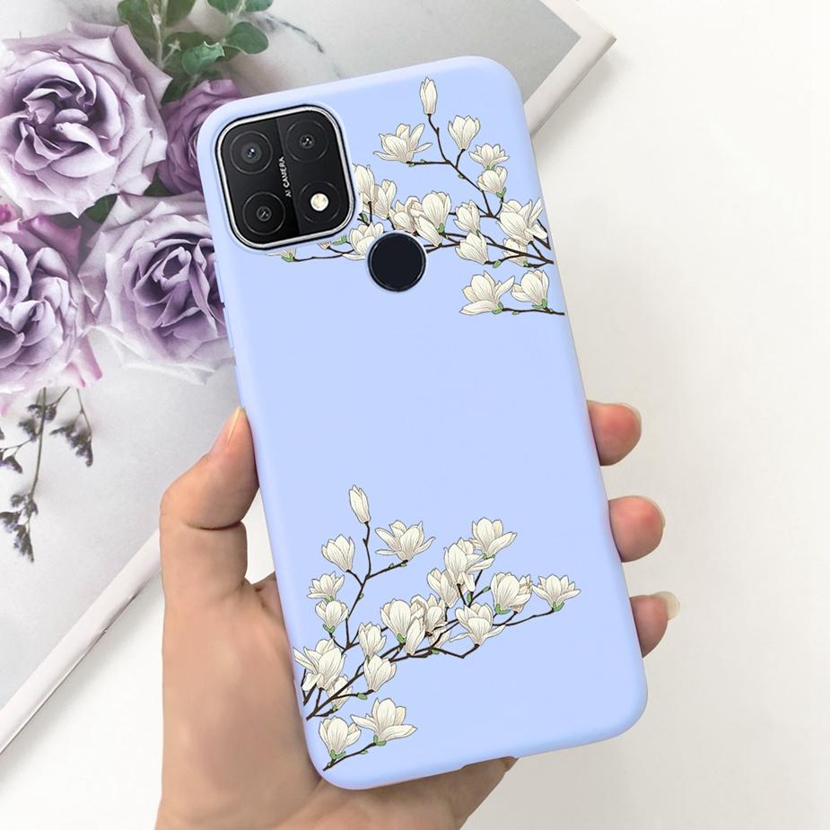 For Oppo A15 Case Oppo A15s CPH2179 Cute Fashion Candy Painted Cover Soft TPU Phone Case For Oppo A15 A 15 s OppoA15 Full Bumper