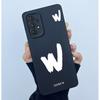 For Samsung Galaxy A33 A53 A73 5G 2022 Cover Case Initial Letter Silicone Soft Phone Bumper for Samsung SM-A336B A536B Casing