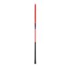 Horse Whip Patent Leather Riding Crop with Anti Slip Silicone Handle for Equestrian Sports Racing Red