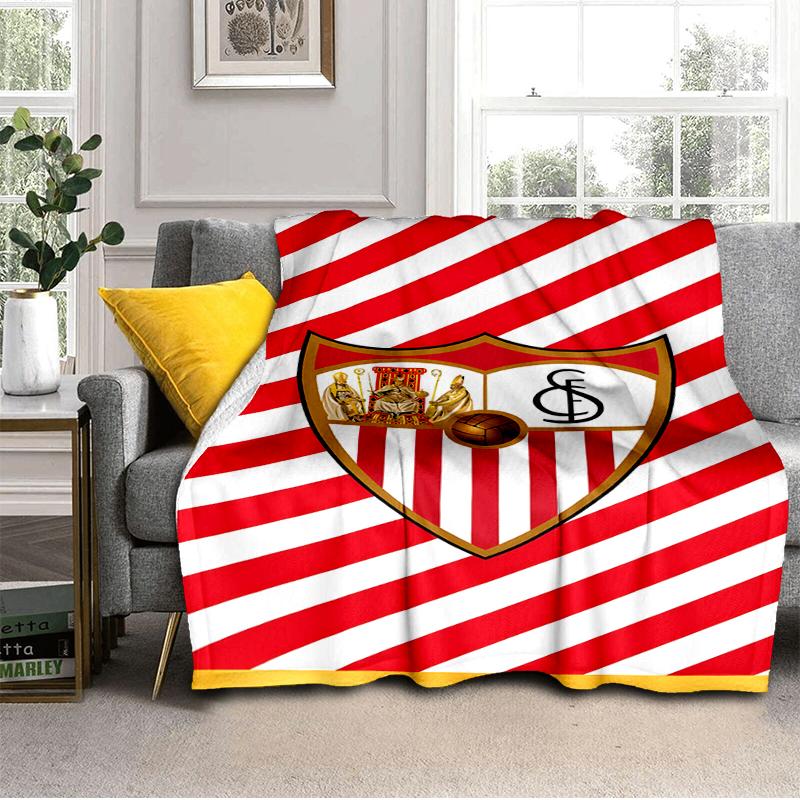 Sevi-lla Europa League Blanket Lightweight Ideal Bedding Blanket Perfect for Travel, Camping, Living Rooms, Offices, Sofas, Fan Christmas gift