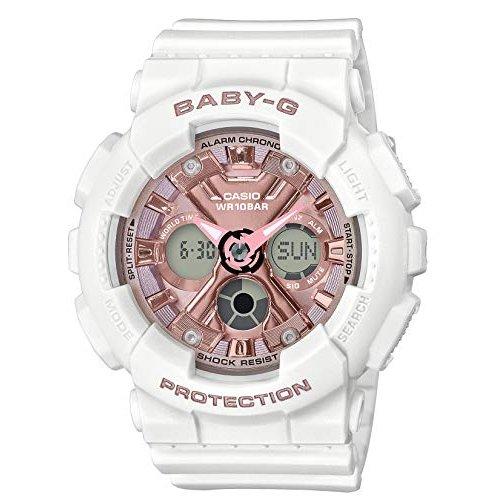 Женские часы BABY-G BA-130-1A4JF - Ударопрочные, Водонепроницаемость 10 Бар, Черный и Мультицветный