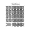 26 узоров с английским алфавитом, металлические трафареты для скрапбукинга, тиснение, трафареты для изготовления карт, ремесленный декор