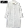S51CT0667 White Shirt One Piece Dress 36 whiteUsed