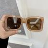 Retro Classic Square Sunglasses For Women Men Stylish Minimalist Female Male Fashion Glasses