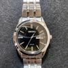 Б/у Мужские часы SEIKO Солнечные День недели Дата Черный циферблат
