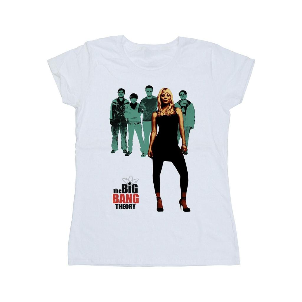 The Big Bang Theory Womens/Ladies Penny Standing Cotton T-Shirt