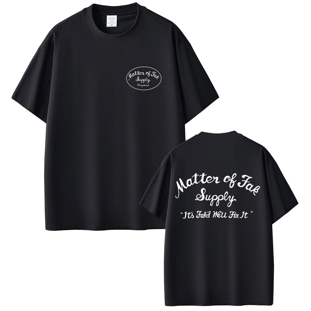 Matter of Fak The Bear TV Show Jeremy Allen T Shirt The Original Beef of Chicagoland Tshirt Unisex Women Casual Cotton Tshirts