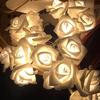 10 роз, рождественские украшения, гирлянды, имитация розы, светодиодный светильник, фонарь, освещение Fairy Lig