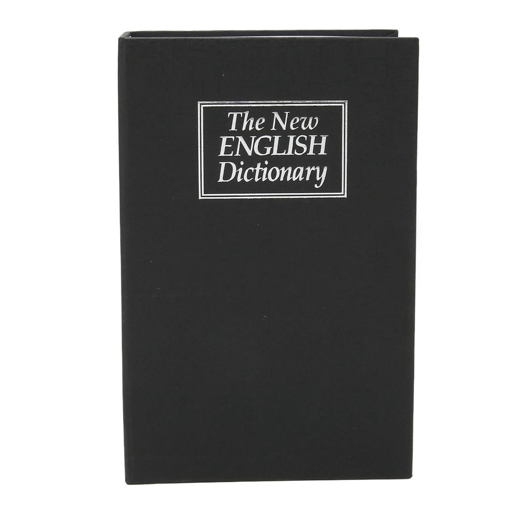 Сейф для хранения книг с ключами из нержавеющей стали, скрытый секретный чехол в форме книги для домашнего офиса и магазина