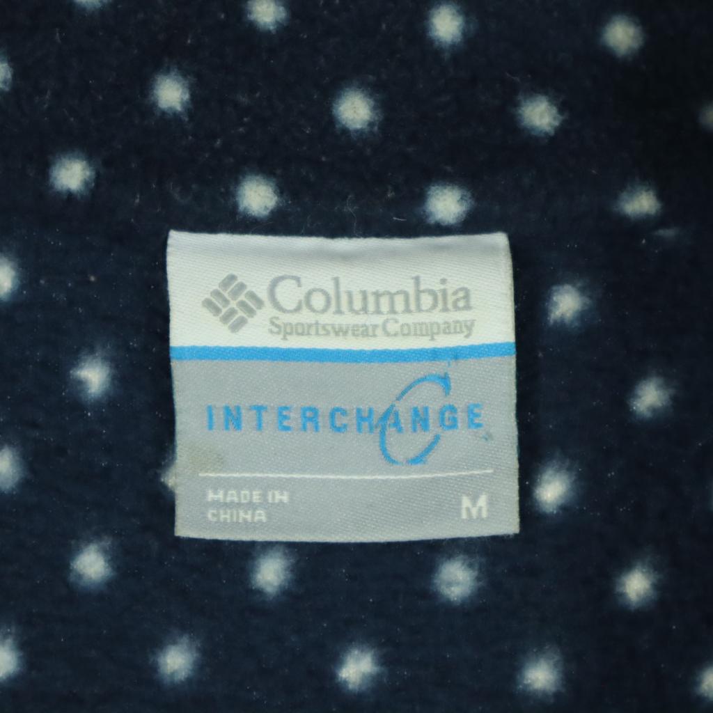 Columbia Узор в горошек замерз Лучший М Темно-синий Женский Б/У